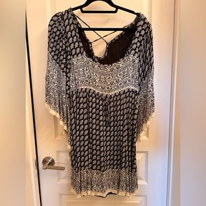 Free People Boho Flowy Tunic Dress